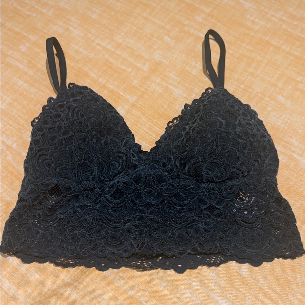 Gilly Hicks Green Lace Bralette